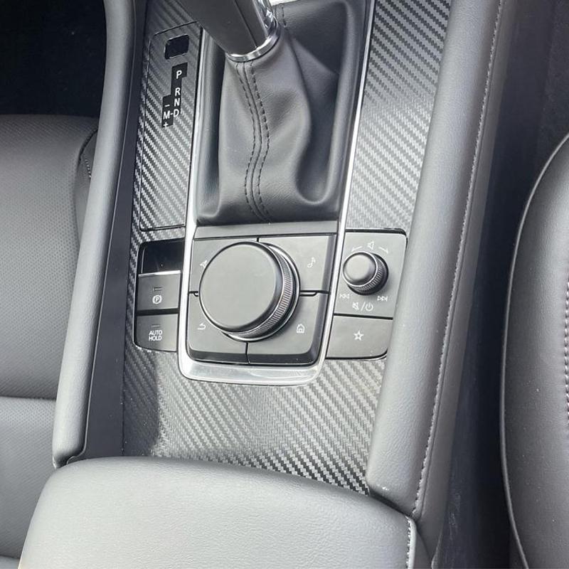 Car Styling Accessories Automobile Gear Panel Decorative Stickers For Mazda 3 Axela 2020 2021 2022