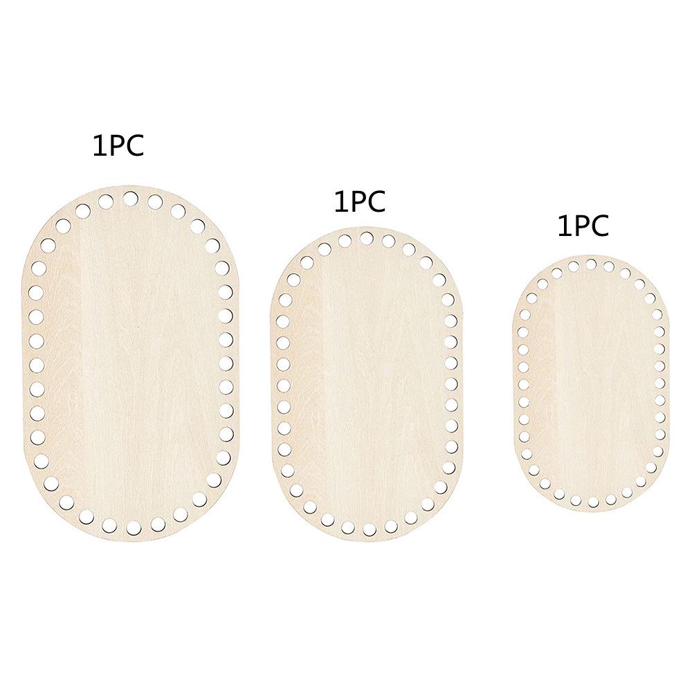 

Овальное деревянное основание для корзины для проектов «сделай сам» по вязанию крючком и плетению