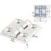 1 Pc Detachable Hinge Slip Joint Flag Lift Off Door Stainless Steel 40x40 50x50 60x60mm Wardrobes And Doors Hardware Furniture