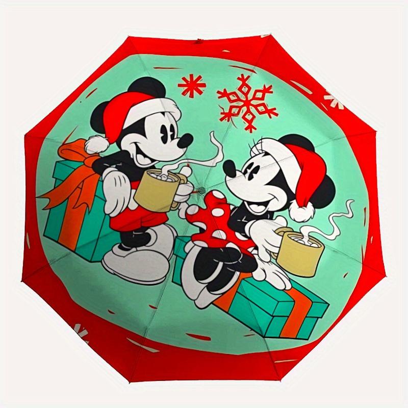 

1pc Mickey Mouse Automatic Folding Umbrella, Compact Portable Travel Umbrella, Perfect Gift for Friends yy250806042