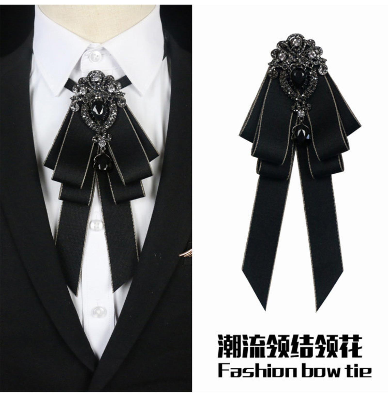 

Галстук-бабочка в стиле ретро, ​​модный галстук-бабочка, унисекс One Size