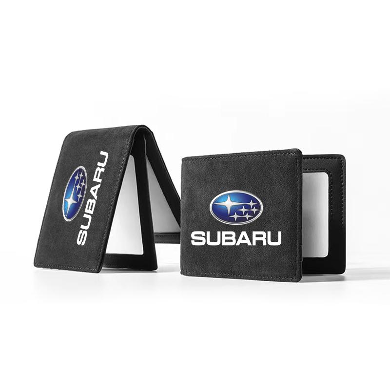 1 Stück Autoemblem Führerscheinhülle ID Kreditkartenhalter Für Subaru Forester SG5 SH SJ Impreza XV Legacy Outback WRX STI GC8 Tribeca
