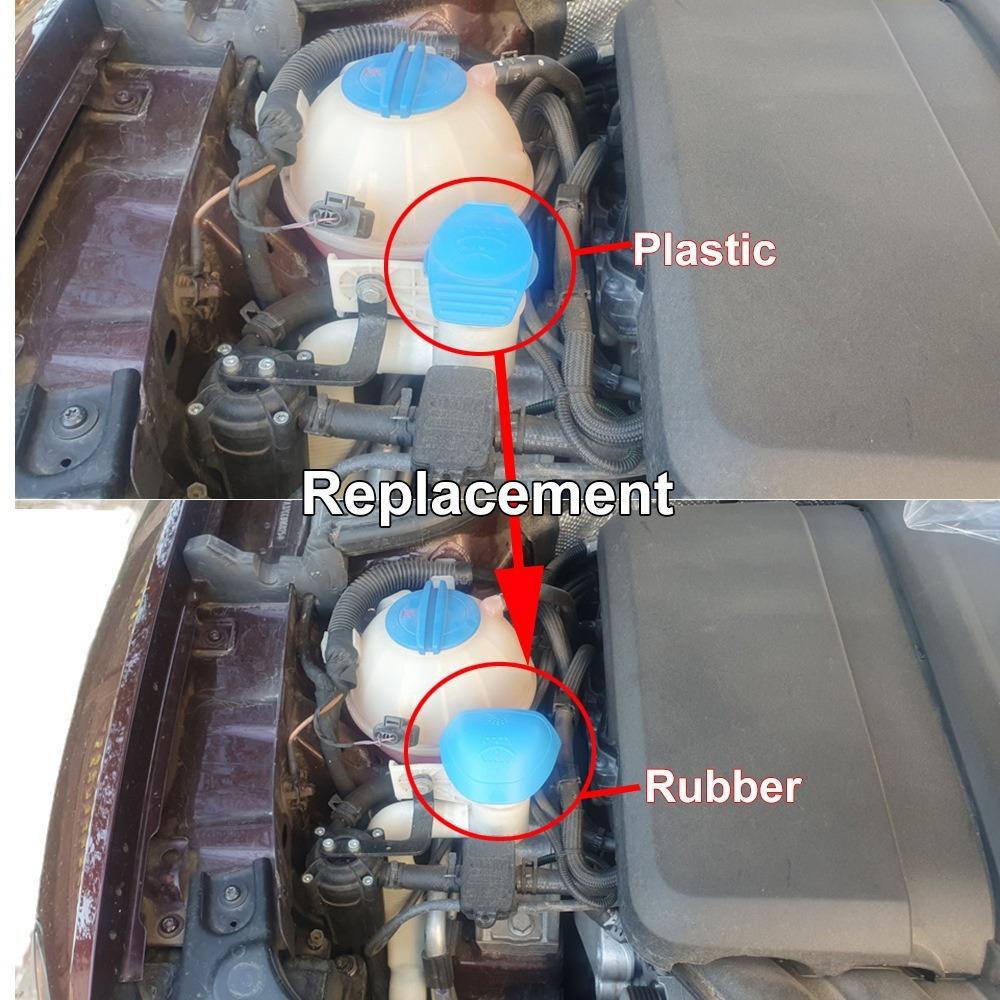 Car Windshield Washer Fluid Reservoir Tank Cover Cap For Skoda Car Wiper Washer Fluid Reservoir Tank Bottle Cap Lid Plastic