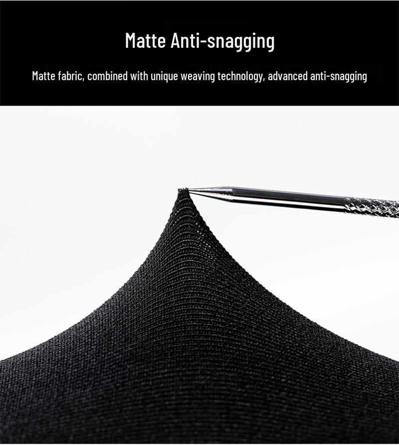 Jesienno-zimowe czarne wyszczuplające nylonowe legginsy aksamitne z kontrolą brzucha