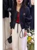 2025 Trendy Women's Casual Baseball Jacket - High-End, Age-Reducing, Stylish Short Coat for Spring/Autumn