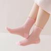 Breathable Mesh Children Princess Socks Solid Color Children's Socks  Kids 1-12Y