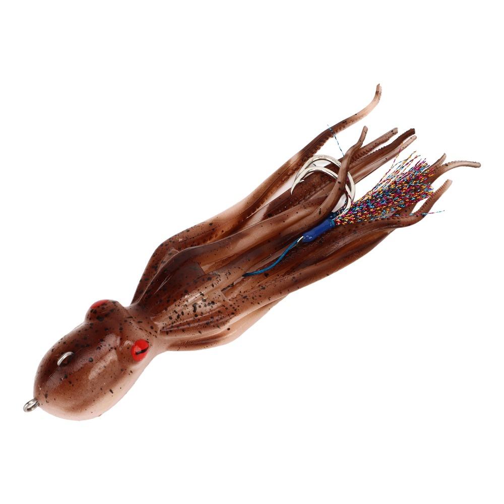 250g Tintenfischköder TPE Angelköder Langlebige Swimbait Köder Salzwasserfischen