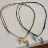 Adjustable Drawstring Tassels Necklace with Adorable Horse Charm Lightweight 8g Perfect for Parties and Dates
