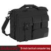 Bolsa Transversal Durável para Laptop em Tecido Oxford 720D - Resistente ao Desgaste, Multi-Compartimentos, Grande Capacidade para Laptops de 15,6 polegadas