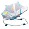 Electric Baby Swing Chair with Music Toys Net Adjustable 3 Point Safety Belt 44.1 Lb Load Bearing