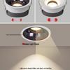 Recessed Anti-Glare Thin Downlight for Low Ceiling - Household & Commercial Use