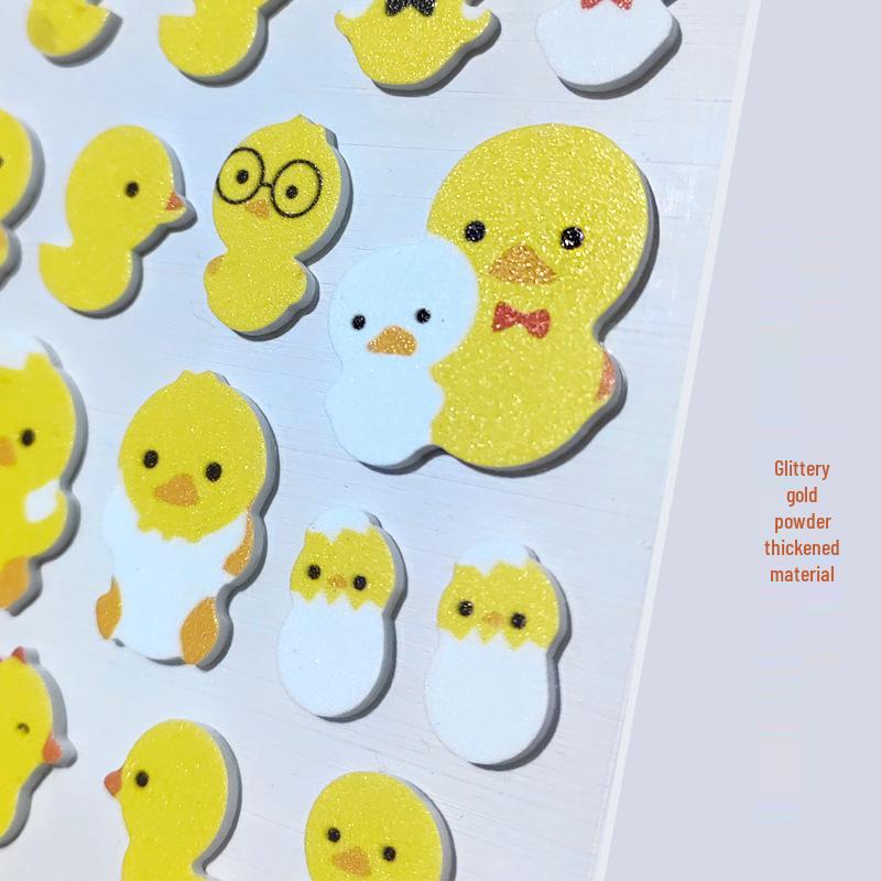 Rainbow Smiley Face 3D EVA Stickers - DIY Holiday Decor & Kids' Rewards