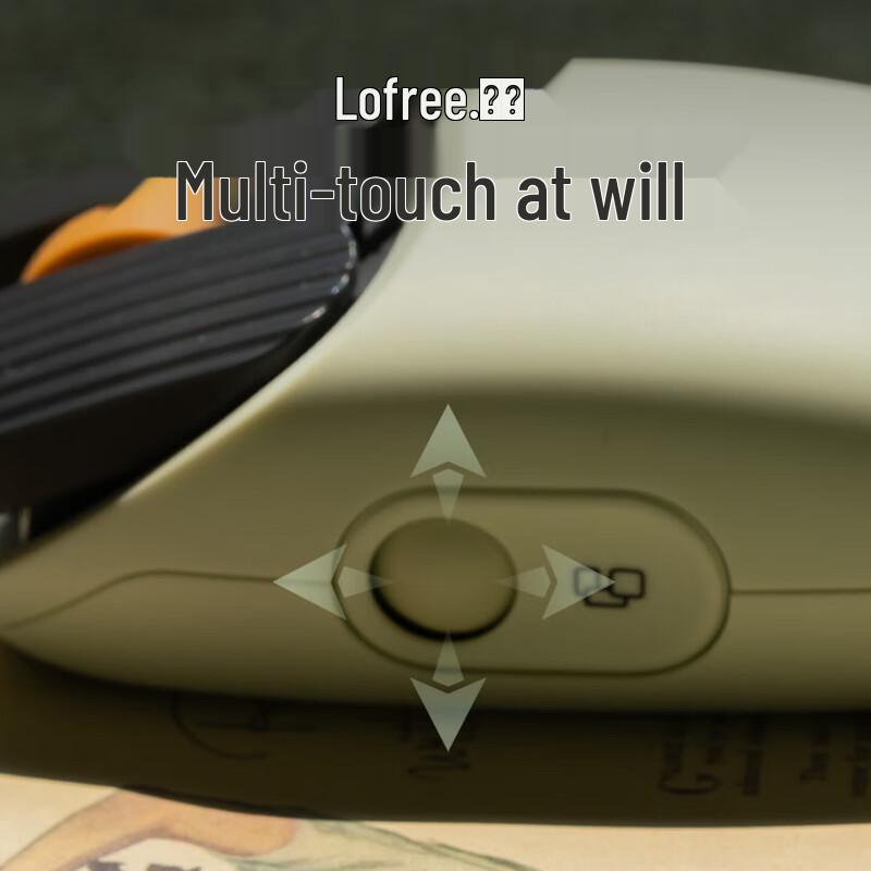 Lofree 1970s Retro Dual-Mode Silent Wireless Mouse