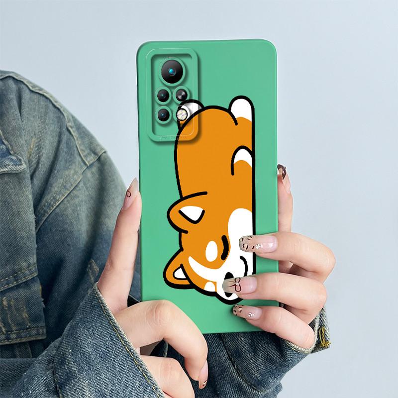 For Infinix Note 11 Pro X697 / Note 11s X698 Phone Case Cover Silicone Sweet Painted Shell Cartoon Funda Printed Casing Coque