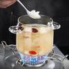 Jidu Glass Double Boiler Stew Pot