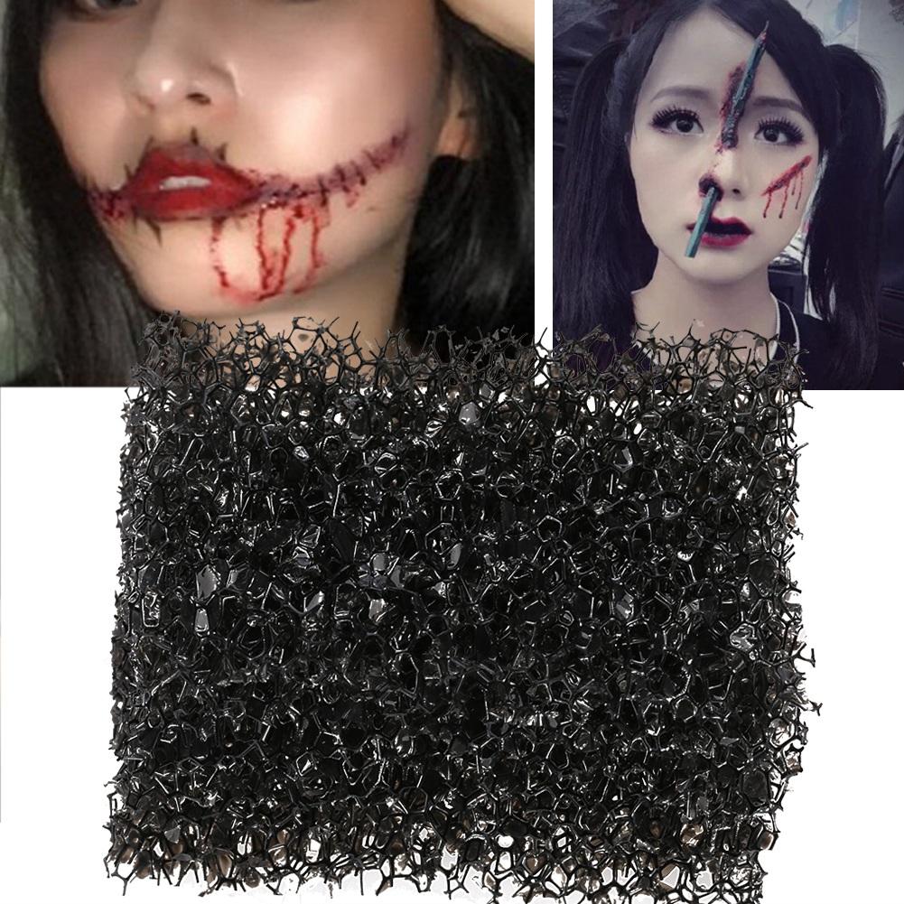 Halloween Xmas Special FX Blood Scar Stubble Effects Wound Makeup Stipple Sponge