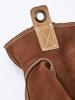 Hestra Oden Nubuck Leather Gloves for Winter and Outdoors Five-Finger