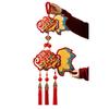 Traditional Lucky Charm Door Hanging Handmade Horse Year Desktop Ornament  Entrance Decoration