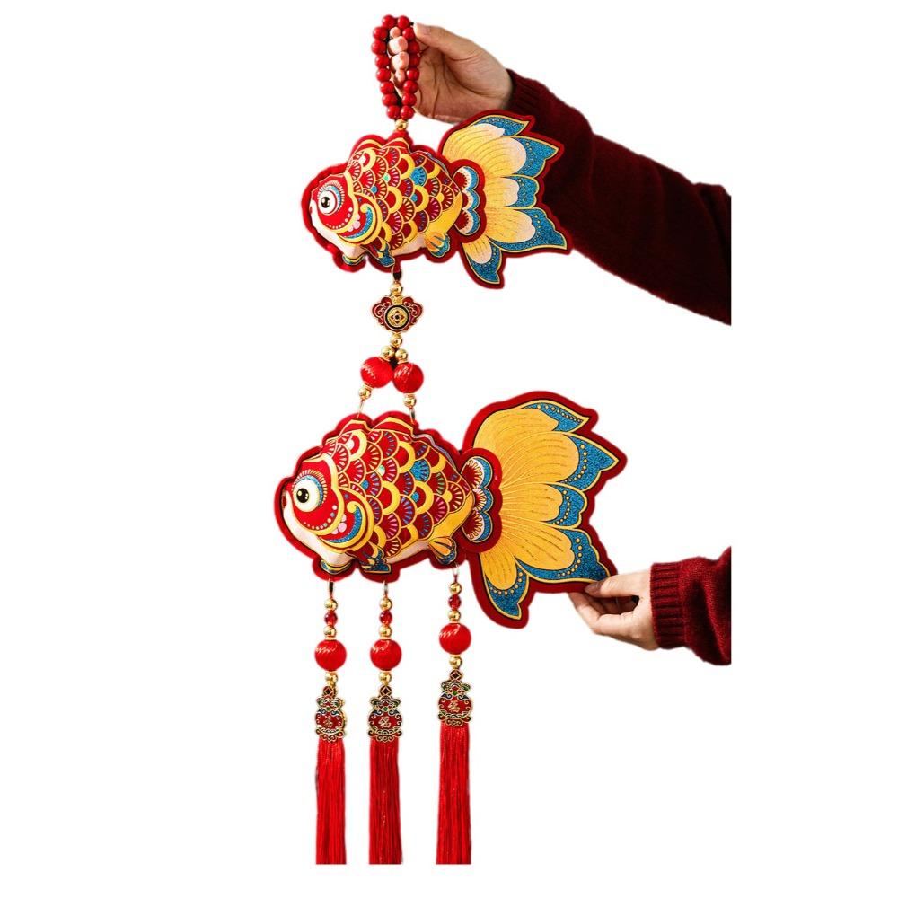 Traditional Lucky Charm Door Hanging Handmade Horse Year Desktop Ornament  Entrance Decoration