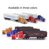 Mini Diecast Simulation Alloy Car Carrier Truck Model Boy Christmas Toys Miniature Vehicles Carrier Truck For Kids