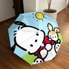 1PC, Sanrio Automatic Folding Umbrella | Vibrant Motif & Compact Design for Everyone, On-the-Go Essential - Gift-Worthy Style Yy250930027