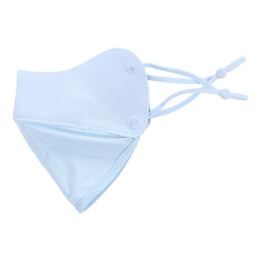 

For Women Hiking For Girl UV Protection Hanging Ear Type Solid Color Sunscreen Mask Ice Silk Mask Face Scarf Face Cover