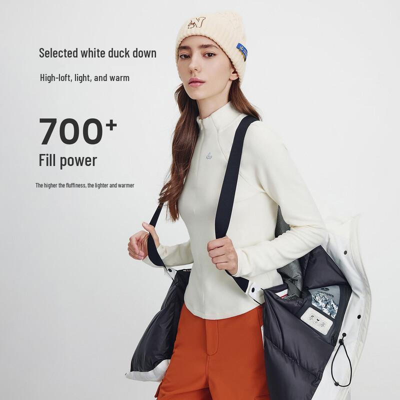 Navigare Women's 3-Proof Hooded Down Jacket