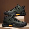 Men's Shoes Four Seasons Non-slip Wear-resistant High-top Hiking Shoes Fashion Joker Casual Shoes Outdoor Sports Tooling Shoes