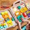 Busy Board Baby Sensory Teaching Aids Baby Children 1-3 Years Old Montessori Early Education Puzzle House Fine Movement Baby Toys