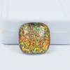 Lab-Created Opal Loose Gemstone 14.30 ct Multi-Color Square Cushion Boulder October Birthstone Gift