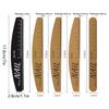 5 Pcs Nail File Set Double-sided 80-240 Grit Nail With Scale Nail Art File Grinding Sanding Buffer Buffing Manicure Tool