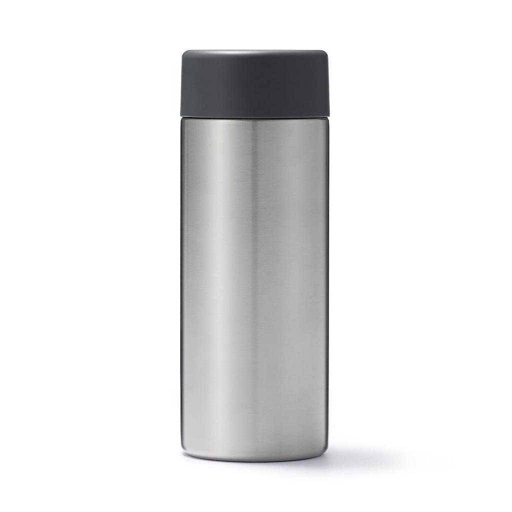 MUJI 44593769 Stainless Steel Thermal Insulated Bottle, Approx. 350ml