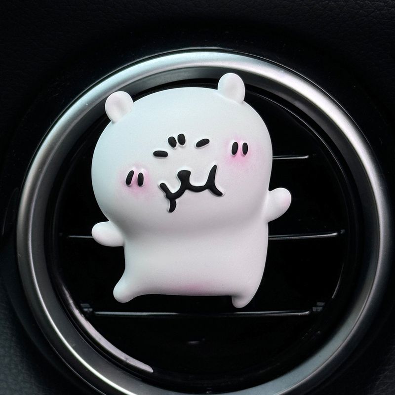 Car Perfume Aromatherapy Cute Crying Bear Angry Bear Air Vent Decoration Fragrance Diffuser Stone Light Fragrance Gift Self-Deprecating Bear Is Angry Other notes