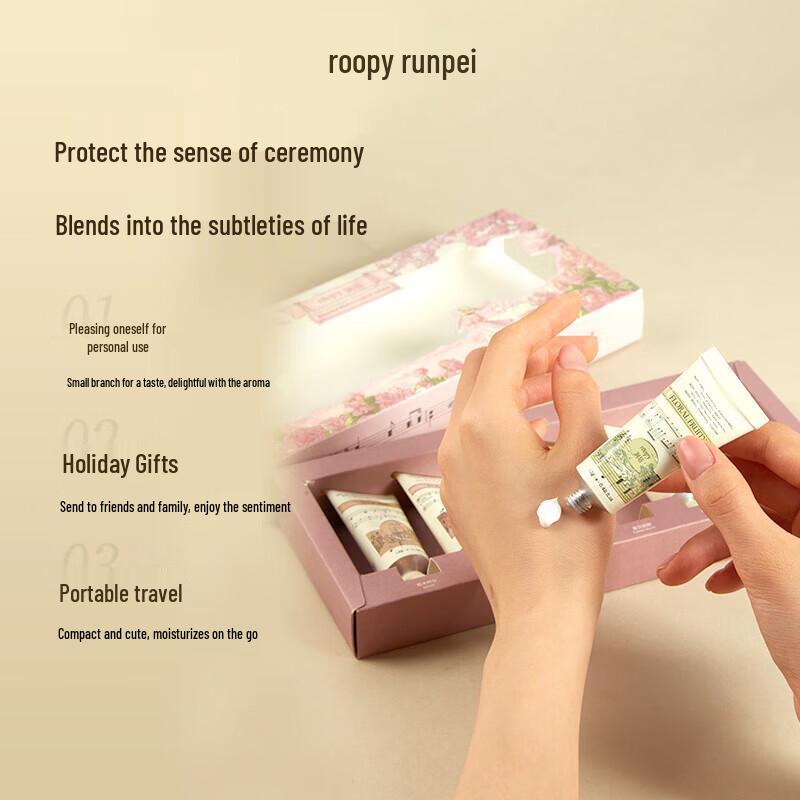 Runpei Dreamy Garden MINI CARE Hand Cream Set