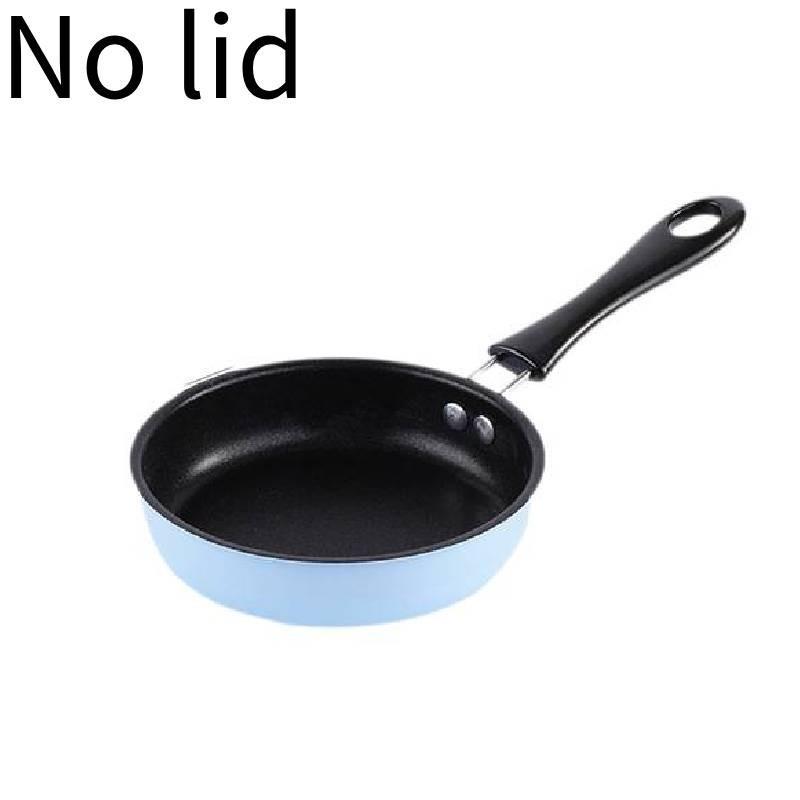 Egg Flat Bottom Nonstick Pan Fried Egg Boiled Food Camp Cooking Multicolor