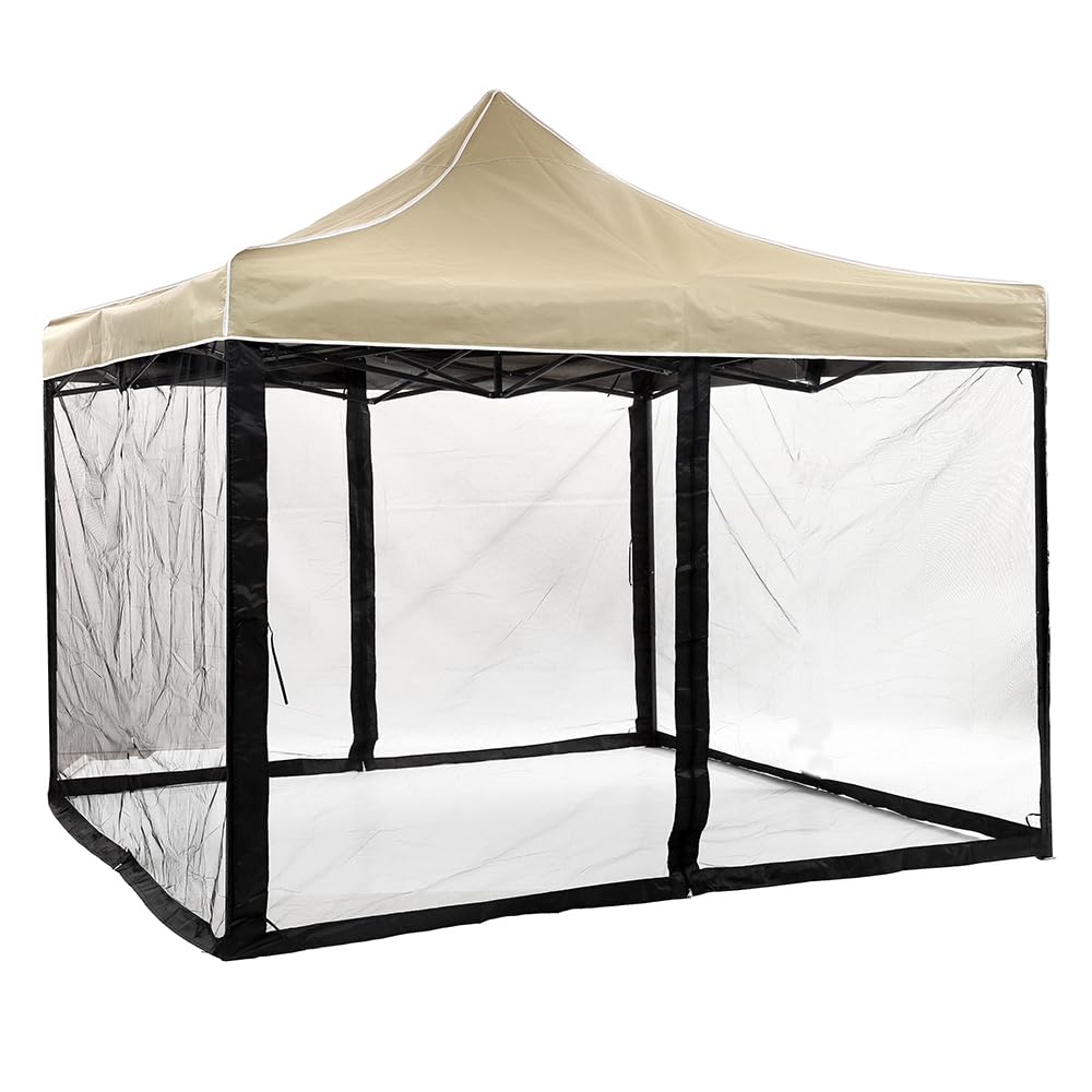 Mosquito Tarp Large Mosquito Net for Garden or Insect Repellent Mosquito Insect Easy To Good Ventilation Tarp Tent Net, One-Touch Tent, Tents, Net,