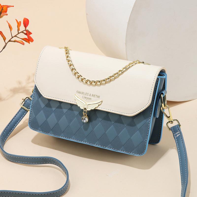 Crossbody bag women's new simple small square bag shoulder bag handbag birthday gift Valentine's Day commute