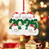 Customizable Christmas Tree Hanging Decoration Kids Activity Resin Ornament For Home Holiday