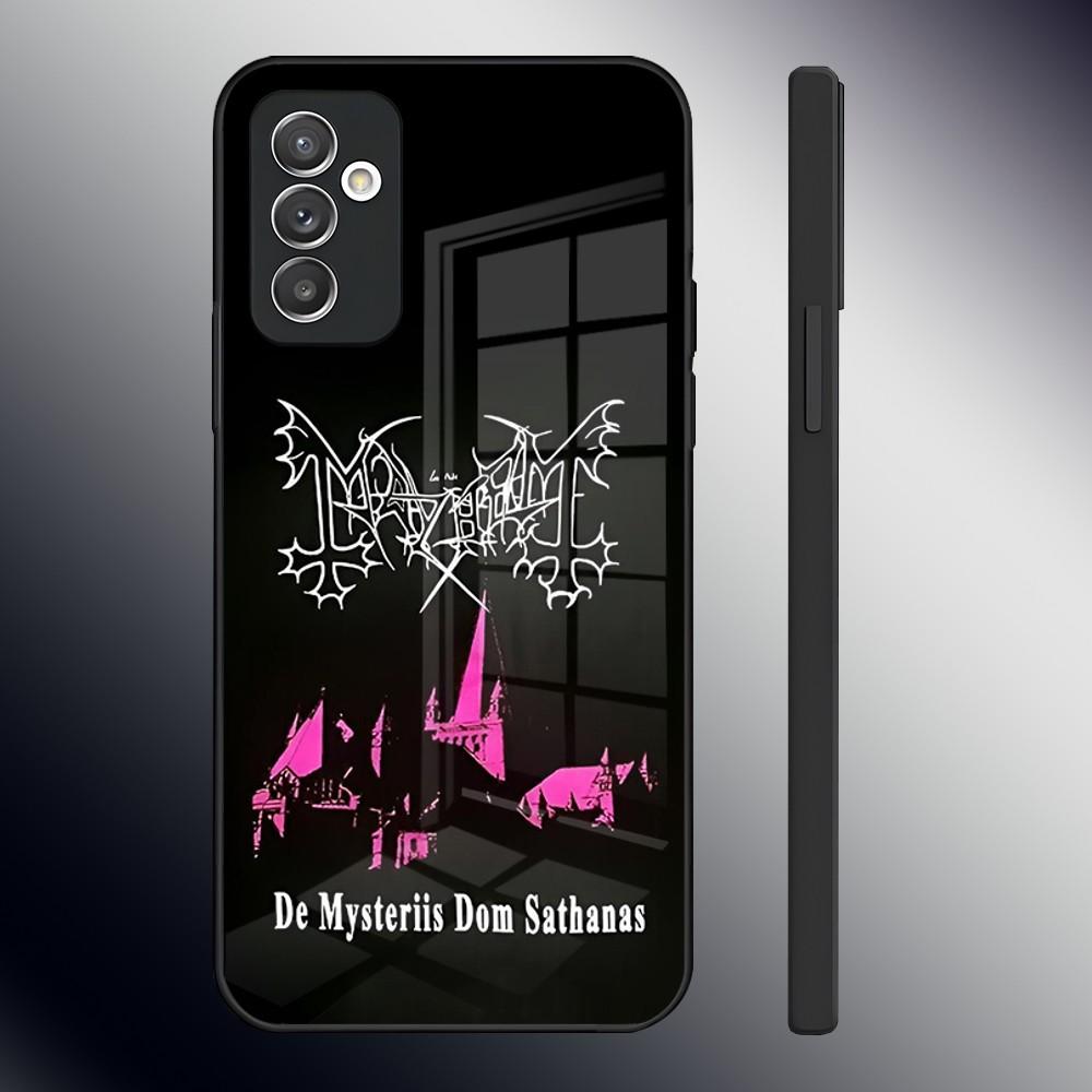 Mayhem Live In Leipzig Burzum Phone Case for Samsung S24 Ultra S23 S22 S20 Fe S21 Plus Galaxy A54 A34 A24 A53 M54 Note 20 Cover Samsung s20ultra