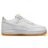 Nike Air Force 1 07 Weiß University Gold Gum Herren Sneaker Gummi-Hellbraun DZ4512-100