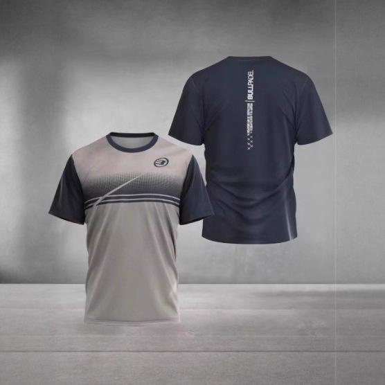 2024 Boutique Fashion Tennis Sports Short Sleeve Summer New Men's Fitness Sports Breathable T-Shirt Men's Pard