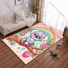 Koala Rainbow Flowerscarpet Yoga Living Room Room Decor Children's Crawling Mat Doormat Area Rug Games Floor Mat