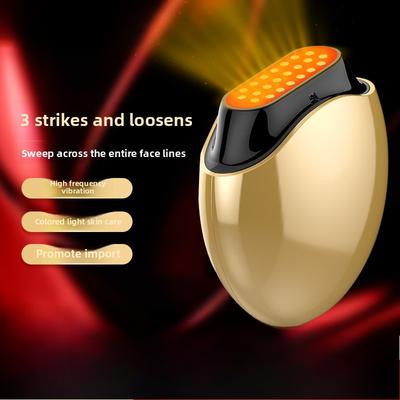 Introducere Elettrico a Microcorrente EMS Strumento di Bellezza per Uso Domestico Strumento per Massaggio Facciale Lifting Riscaldamento a Vibrazione Cannone al Collagene