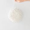Chenille Hanging Hand Drying Ball - Cute, Soft, and Absorbent Towel for Kitchen and Bathroom