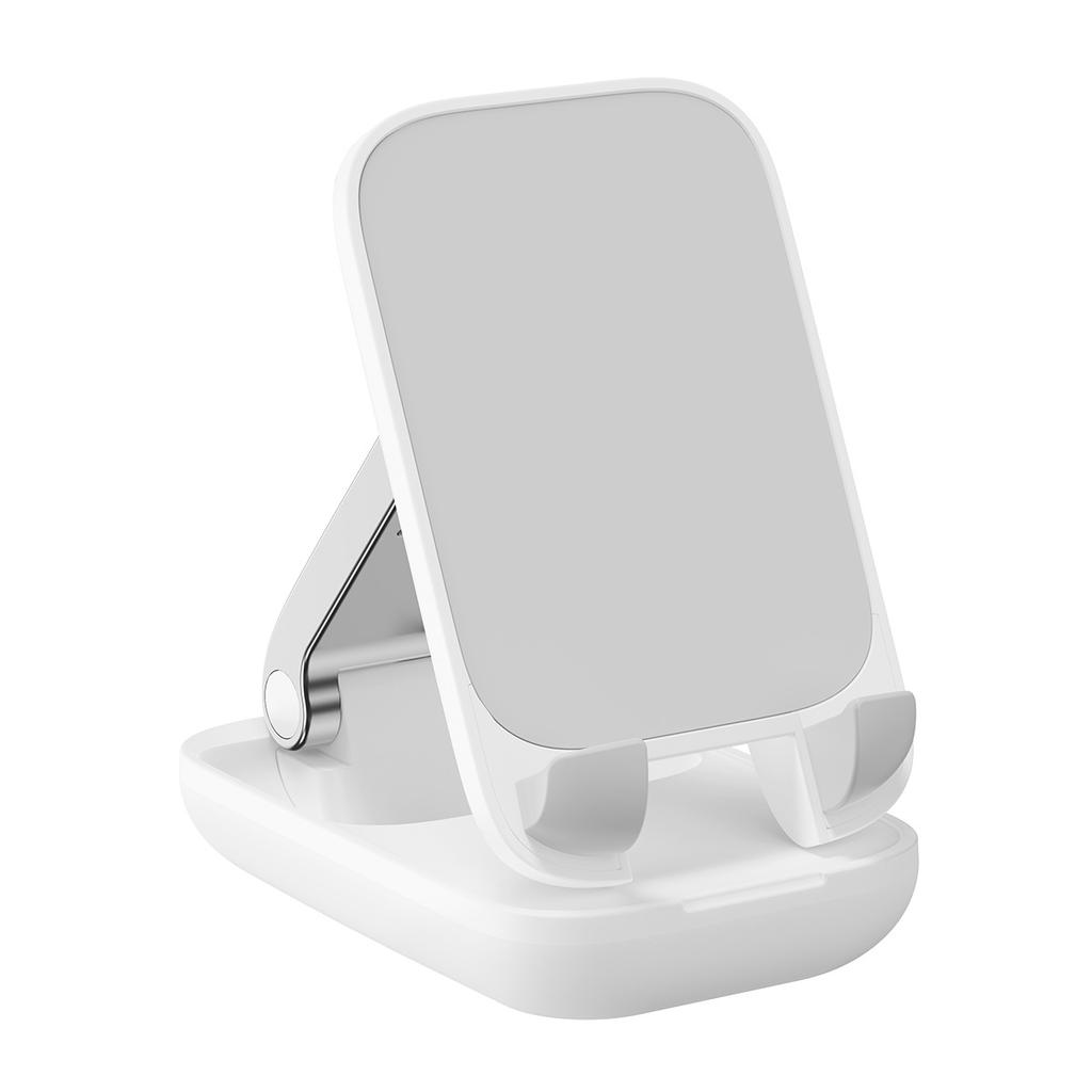 Baseus Elegance Series Adjustable Phone Cradle - Pearl White