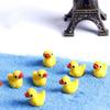 SELECOCO Miniature Ducks Set of 10 Terranium Gardening Dollhouse Garden DIY Decoration Figure Ornament
