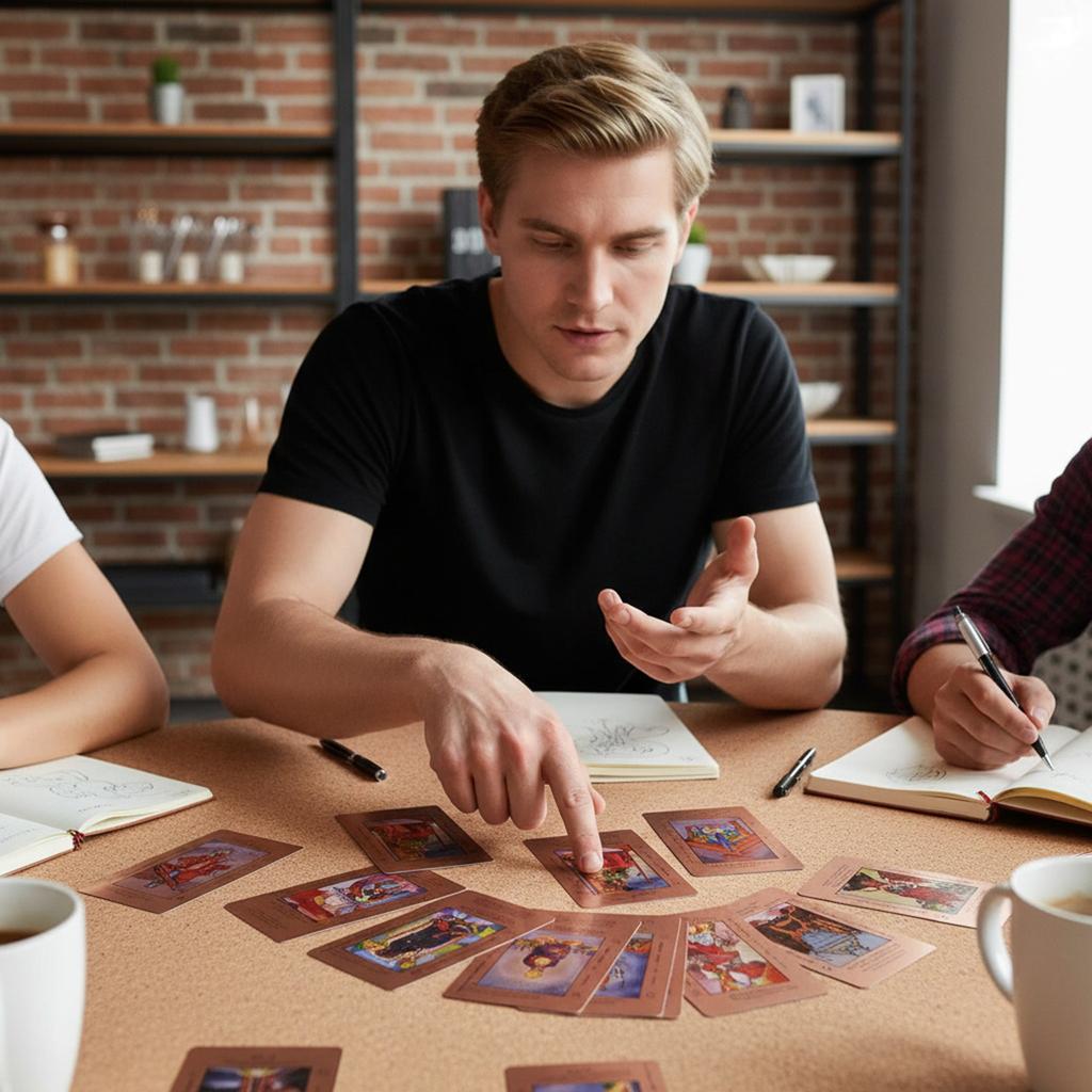 78 Classic Tarot Cards Deck Set Waterproof Tarot Cards with Meanings On Them Rose Gold for Beginners & Experienced Practitioners