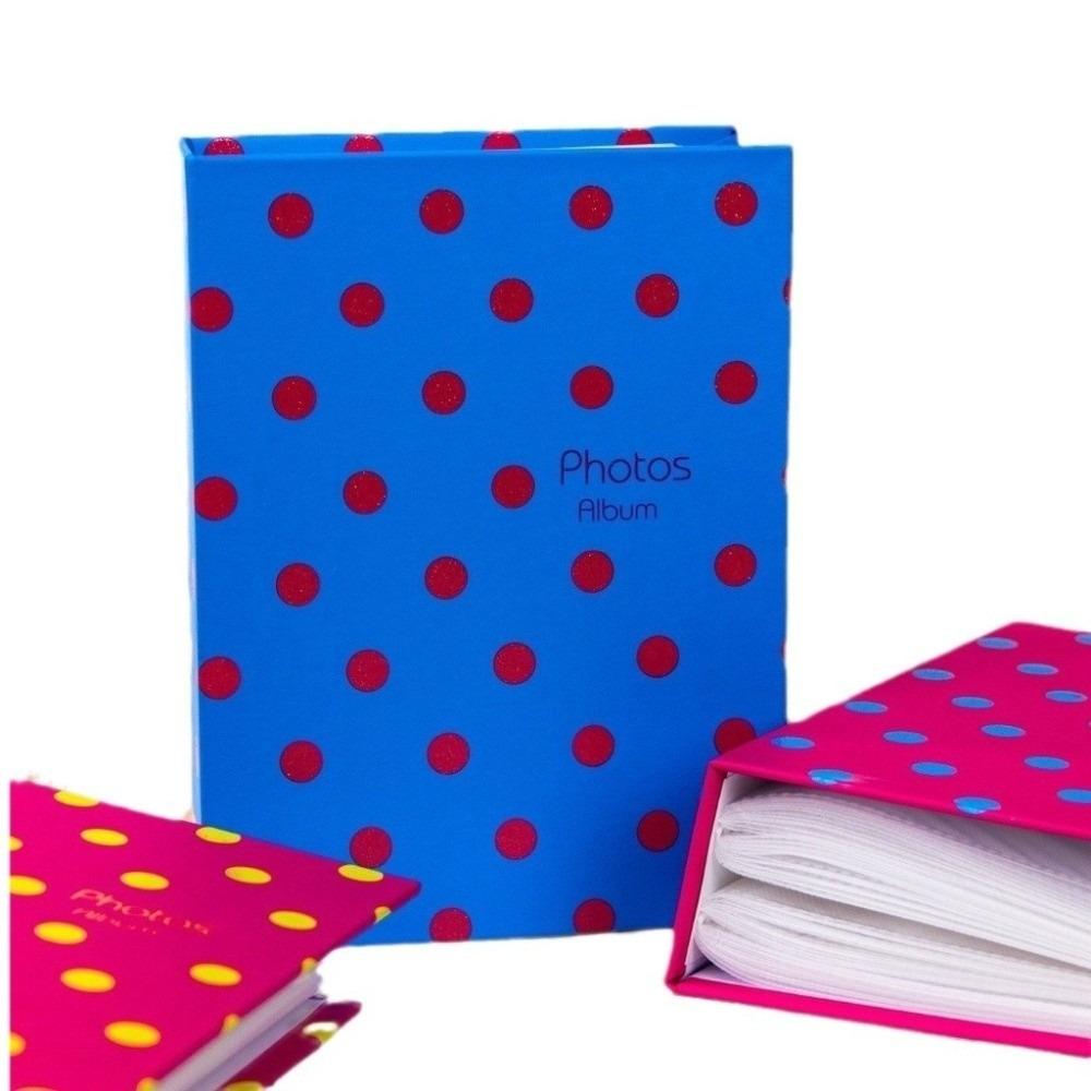 4R 6 Inch 100 Pockets Photo Album Cloth Cover Large Capacity Scrapbook Album Insert Pocket Laminated Photo Storage