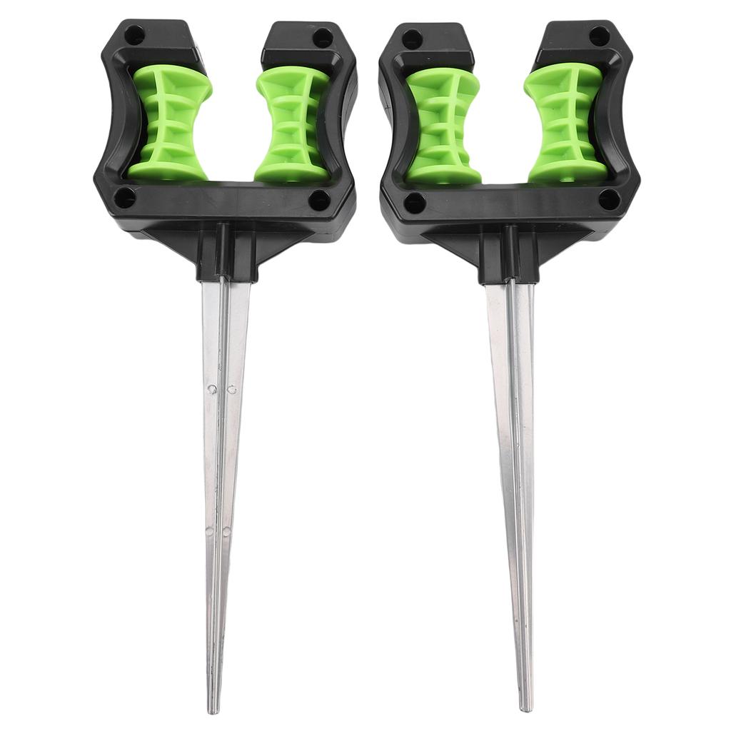 2pcs Garden Hose Guide Spike ABS Stable Lightweight Lawn Hose Support Stake for Water Pipe Agricultural Irrigation