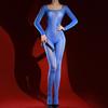 Women Sexy Full Body Stockings High Fork Seamless Square Neck Jumpsuit 5d Ultra-Thin Oil Shiny Pantyhose Transparent Tights